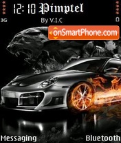 Porsche 925 theme screenshot