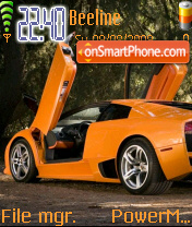 Capture d'écran Lamborghini 27 thème