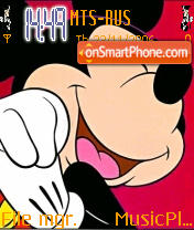 Capture d'écran Mickey thème