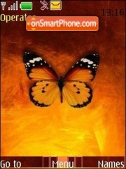 Butterfly es el tema de pantalla