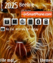 Tiger 18 tema screenshot