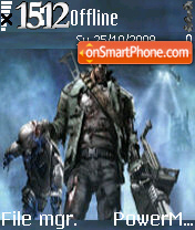 Terminator tema screenshot
