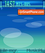 N90 for OS8 modified es el tema de pantalla