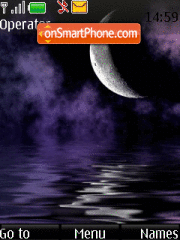 Moon tema screenshot