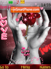 Love U tema screenshot