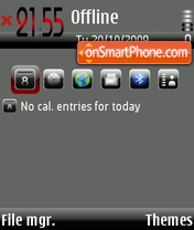 Cell Mag theme screenshot