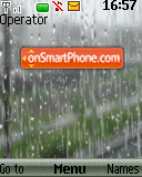 Capture d'écran Rain drops thème