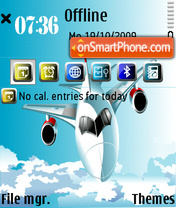 Aero for E71 theme screenshot
