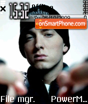 Eminem 18 theme screenshot