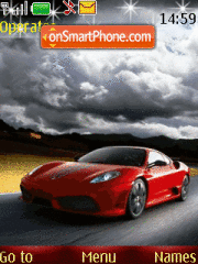 Capture d'écran Ferrari Red thème