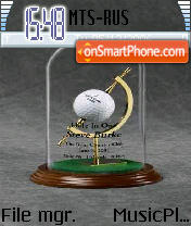Capture d'écran Golf thème