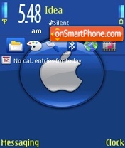 Capture d'écran Apple thème