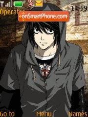 Capture d'écran Anime Dark thème