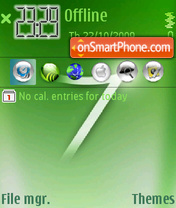 Скриншот темы Green Windows 02