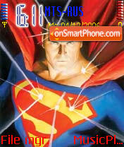 Superman Cool Paintings tema screenshot