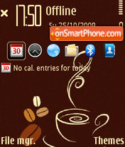 Coffee 04 tema screenshot
