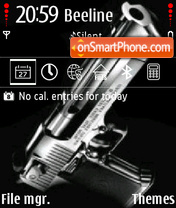 Guns 02 tema screenshot