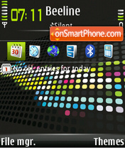 The Disco FP2 DIV theme screenshot