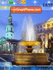 Capture d'écran Fountain thème