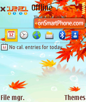 Autumn 05 theme screenshot