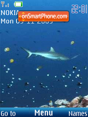 Under the sea, flash animation theme screenshot
