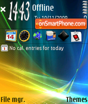 Vista theme screenshot