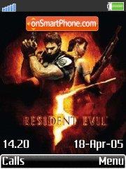 Capture d'écran Resident Evil 5 thème