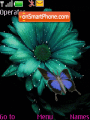 Capture d'écran Butterflies Animated thème