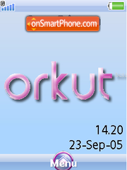 Orkut Theme tema screenshot