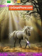 Horses animations tema screenshot