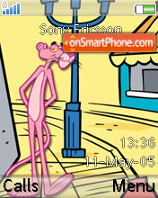 Скриншот темы Pink Panter
