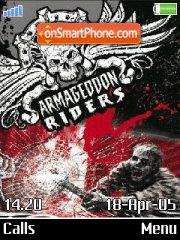 Armagedon Riders v1.1 es el tema de pantalla