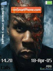 50 Cent - Before I Self theme screenshot