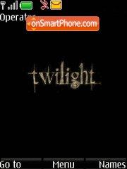 Capture d'écran Twilight thème