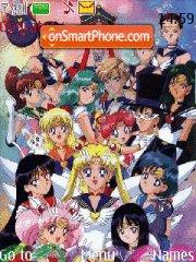Sailor Moon theme screenshot