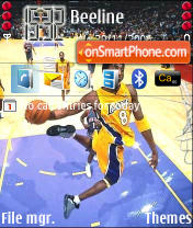 Kobe tema screenshot
