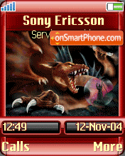Fantasy Dragon theme screenshot