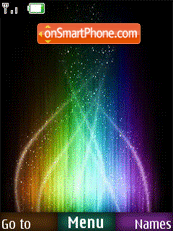 Capture d'écran Rainbow animated thème