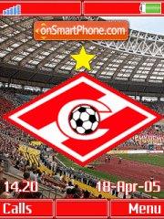 FC Spartak Moscow With Mmedia K850 tema screenshot