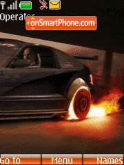 Fire Car 03 theme screenshot
