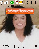 Capture d'écran Michael Jackson thème