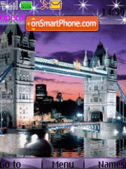 Capture d'écran London thème
