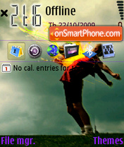 Freestyle 01 tema screenshot