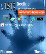 Frost tema screenshot