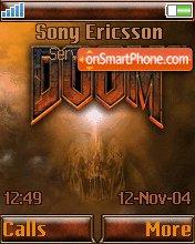 Doom3 tema screenshot