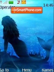 Скриншот темы Mermaid