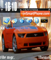 Mustang theme screenshot
