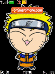 Naruto's heroes tema screenshot