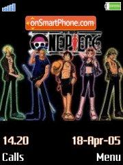 One piece es el tema de pantalla