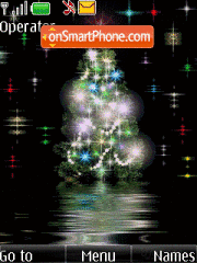 Capture d'écran Christmas tree thème